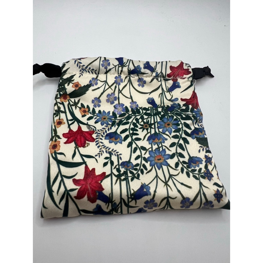 New Gucci Beauty Floral Scrunchie Set One Size Pink Purple Green - Picture 2 of 3